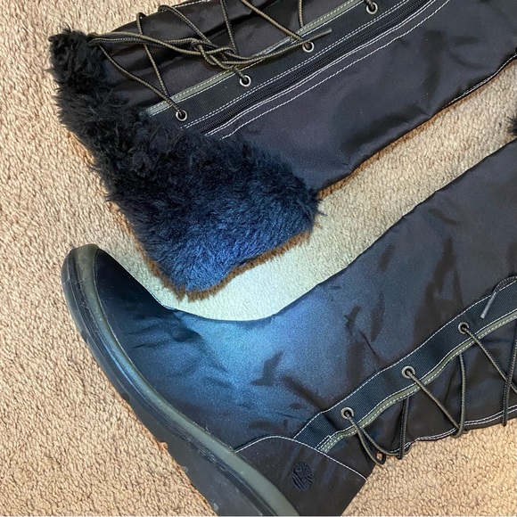 Timberland Gramercy Polar Sun Nylon Tall Boots - Picture 2 of 13